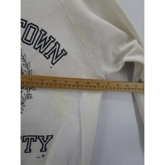 VINTAGE Georgetown Hoyas University Sweatshirt Medium 80s Pullover * - Picture 9 of 16